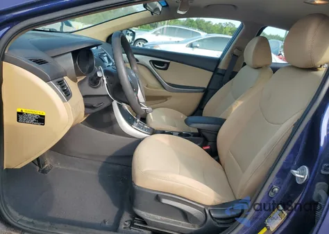 2013 Hyundai Elantra Gls z USA, uszkodzony, nr VIN 5NPDH4AEXDH415928